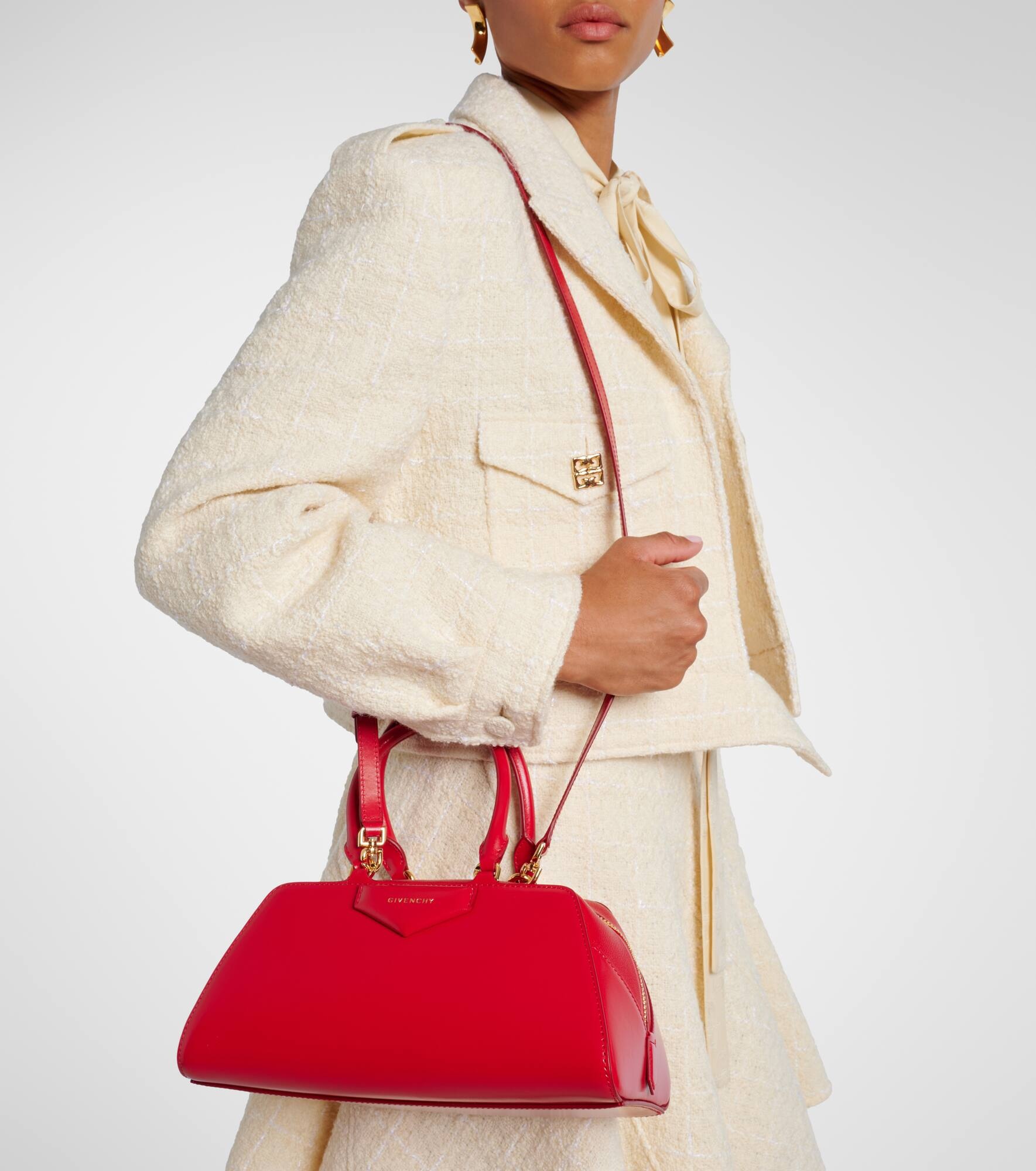 Antigona Cube Small leather tote bag - 6