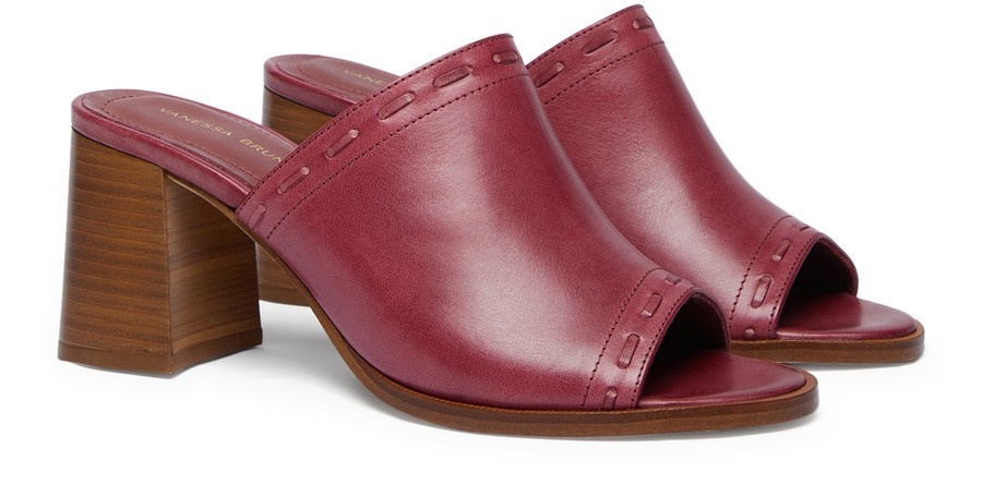 Mules in vegetable tanned leather - 2