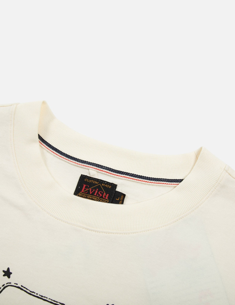 DARUMA AND DICE PRINT RELAX FIT T-SHIRT 9