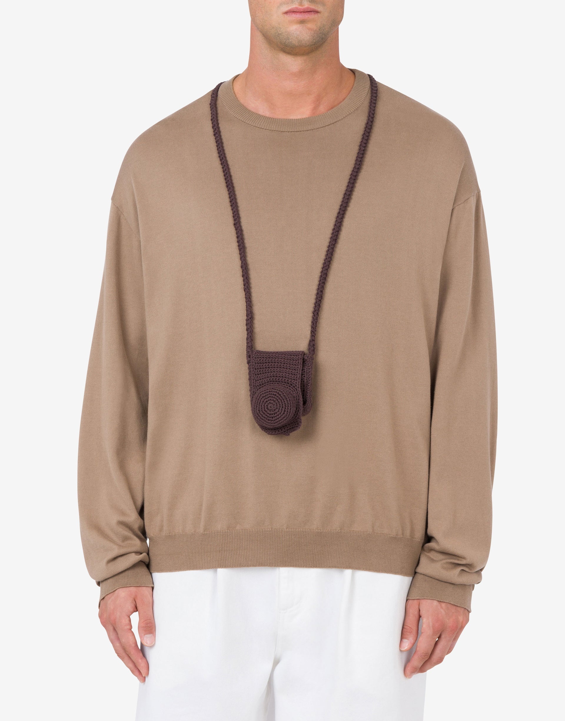 COTTON PULLOVER CAMERA HOLDER - 1