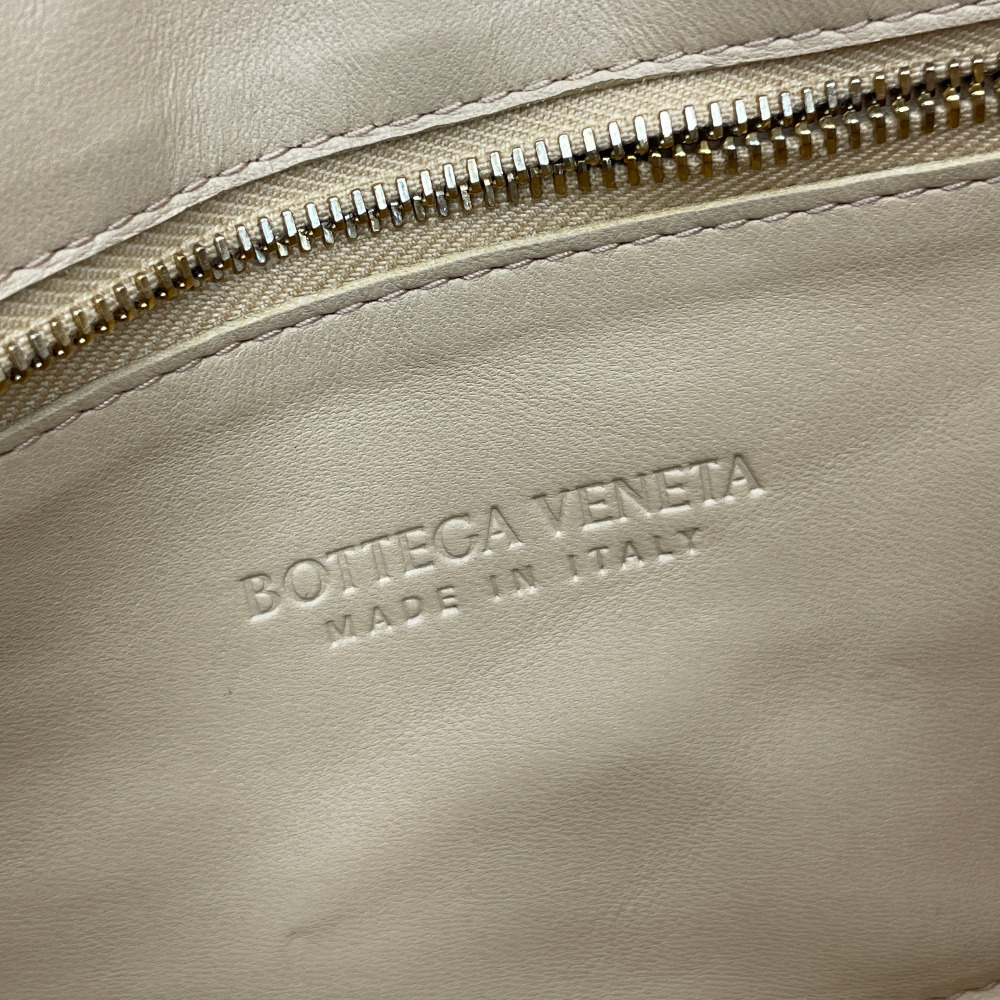 Bottega - Bottega Veneta Beige Cassette Crossbody Bag - 15