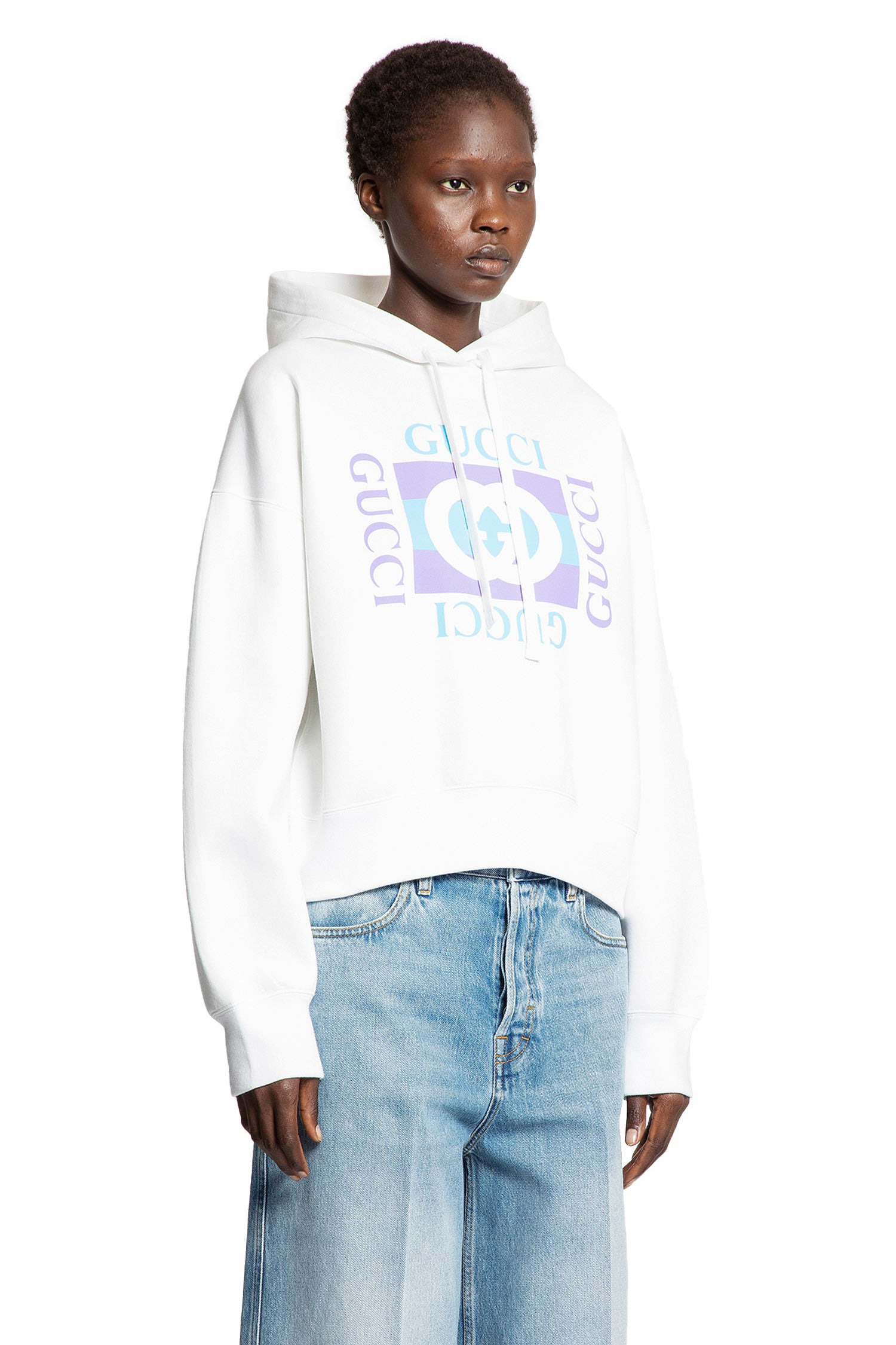 Vintage-Logo-Boxy-Hoodie - 2