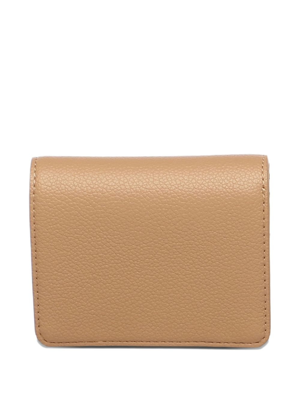 logo-plaque studded wallet - 2