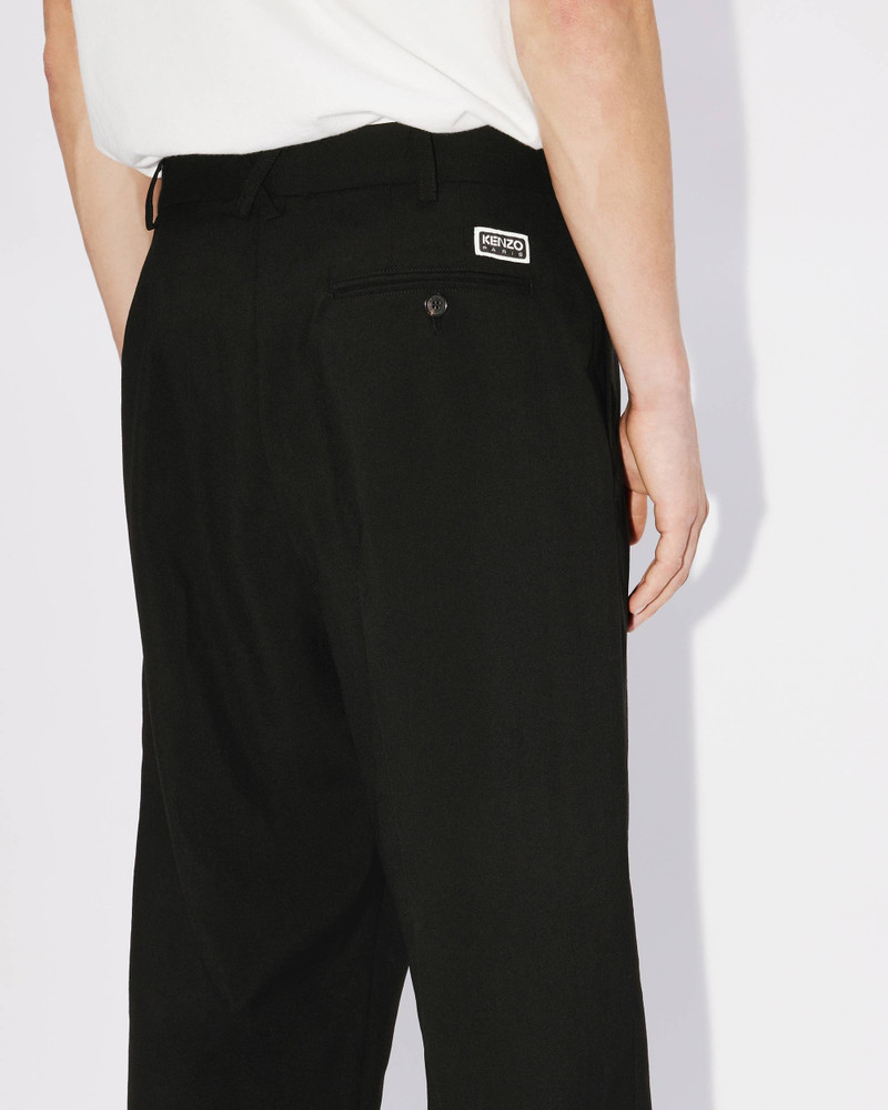 Pleated suit trousers 8