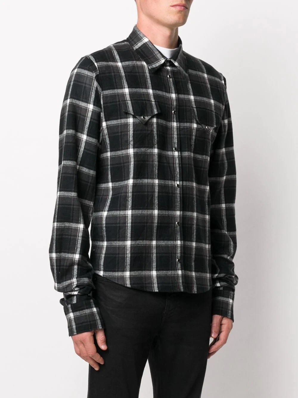 tartan check shirt - 3