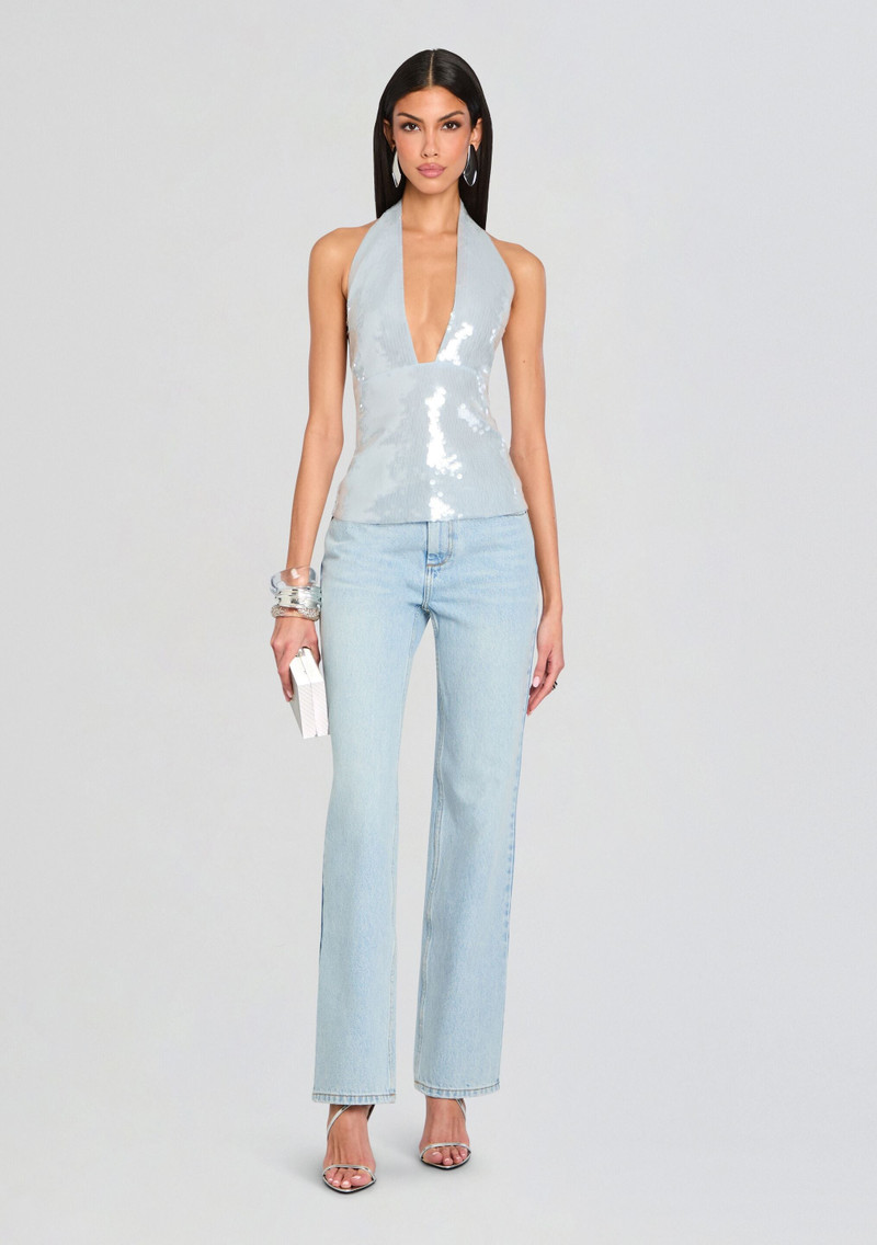 RETROFÊTE JOY SEQUIN TOP outlook