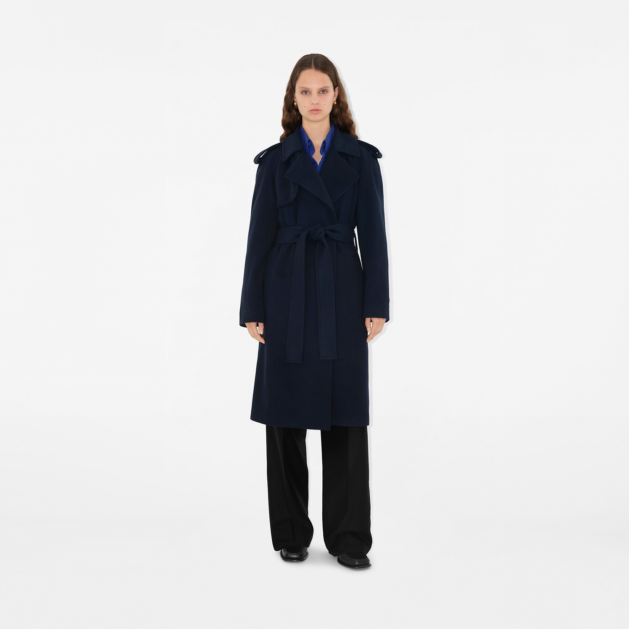 Cashmere Wrap Coat - 2