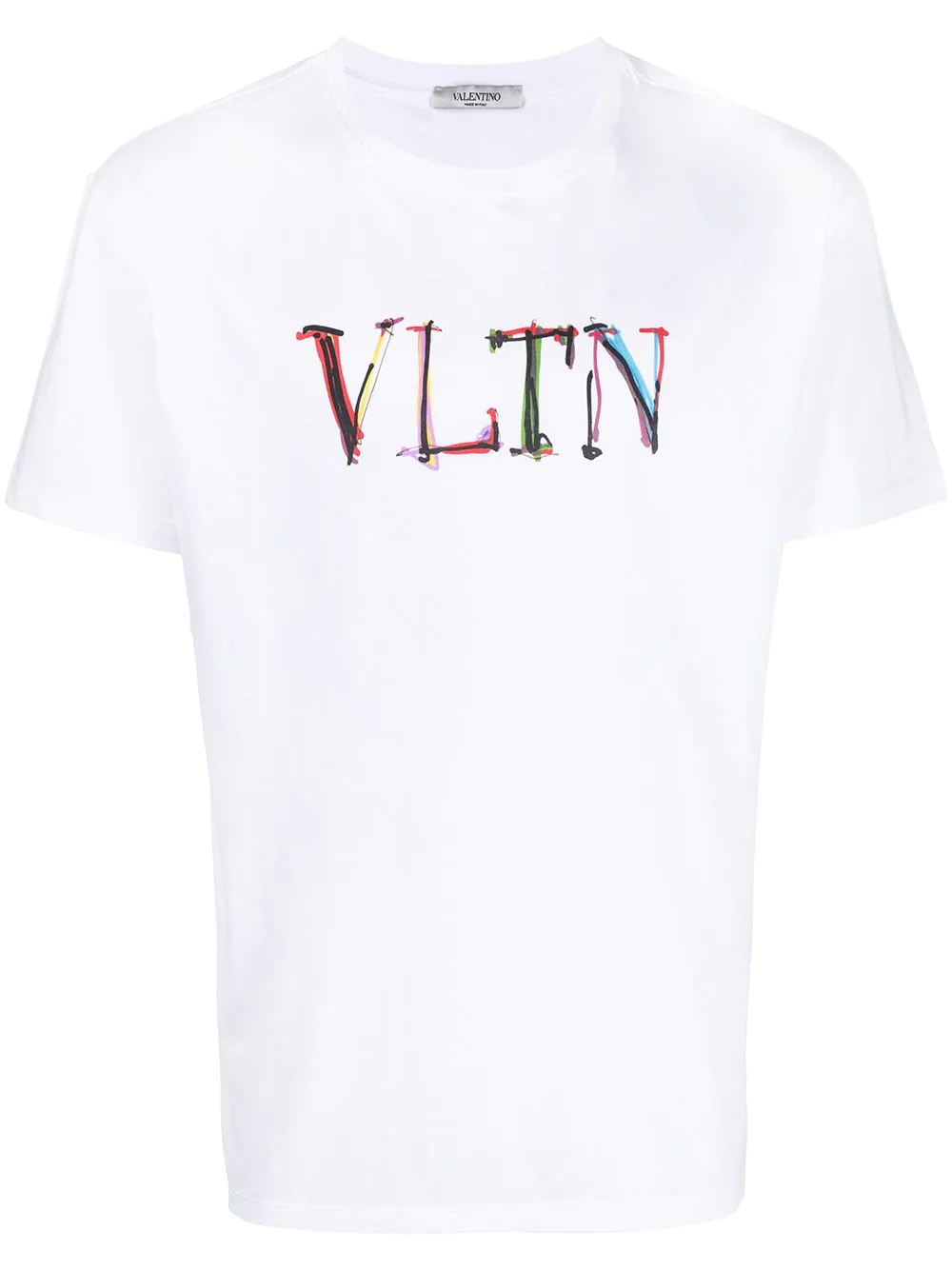 logo print T-shirt - 1