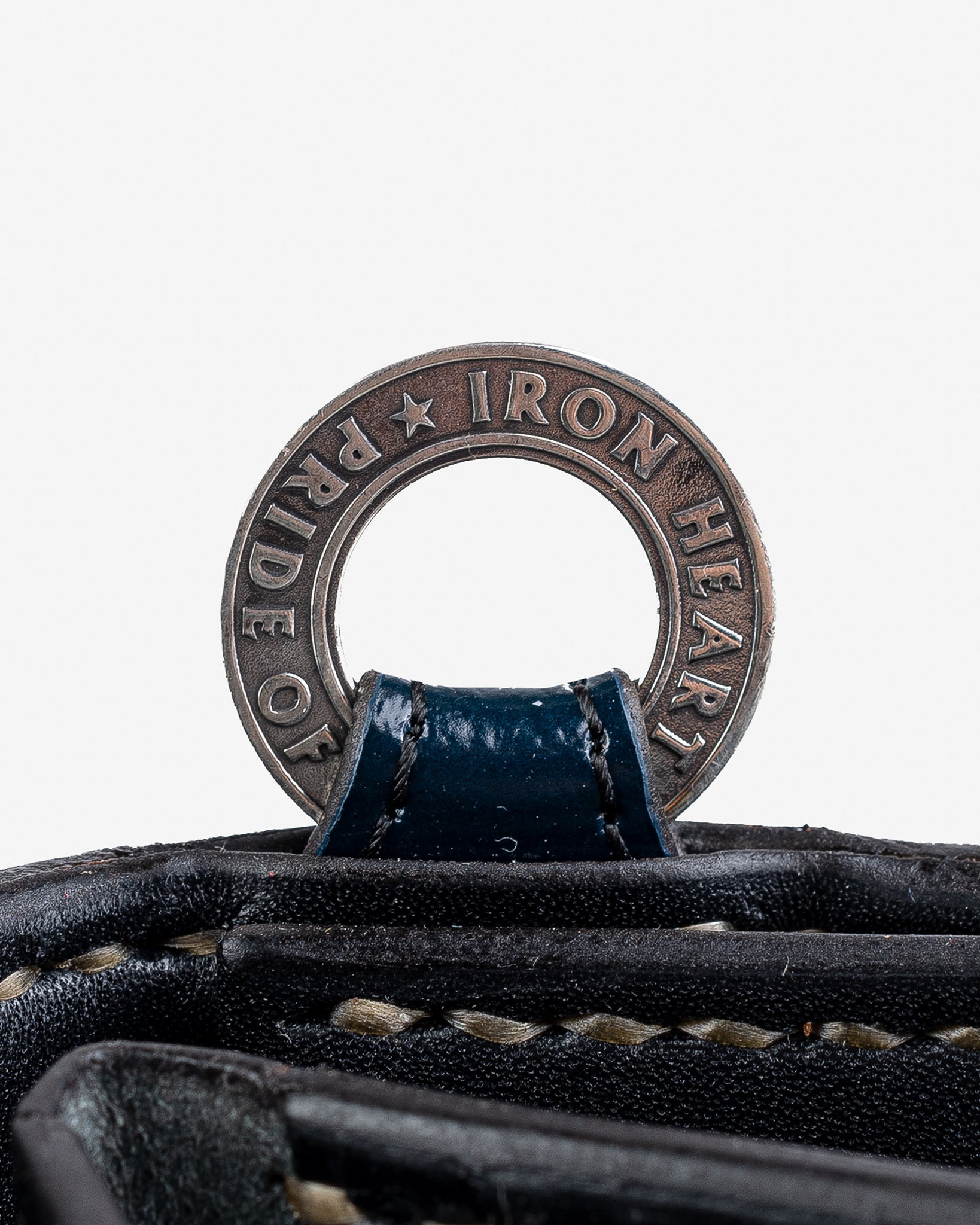 IHG-02-NAV Medium Shell Cordovan Wallet - Navy - 4