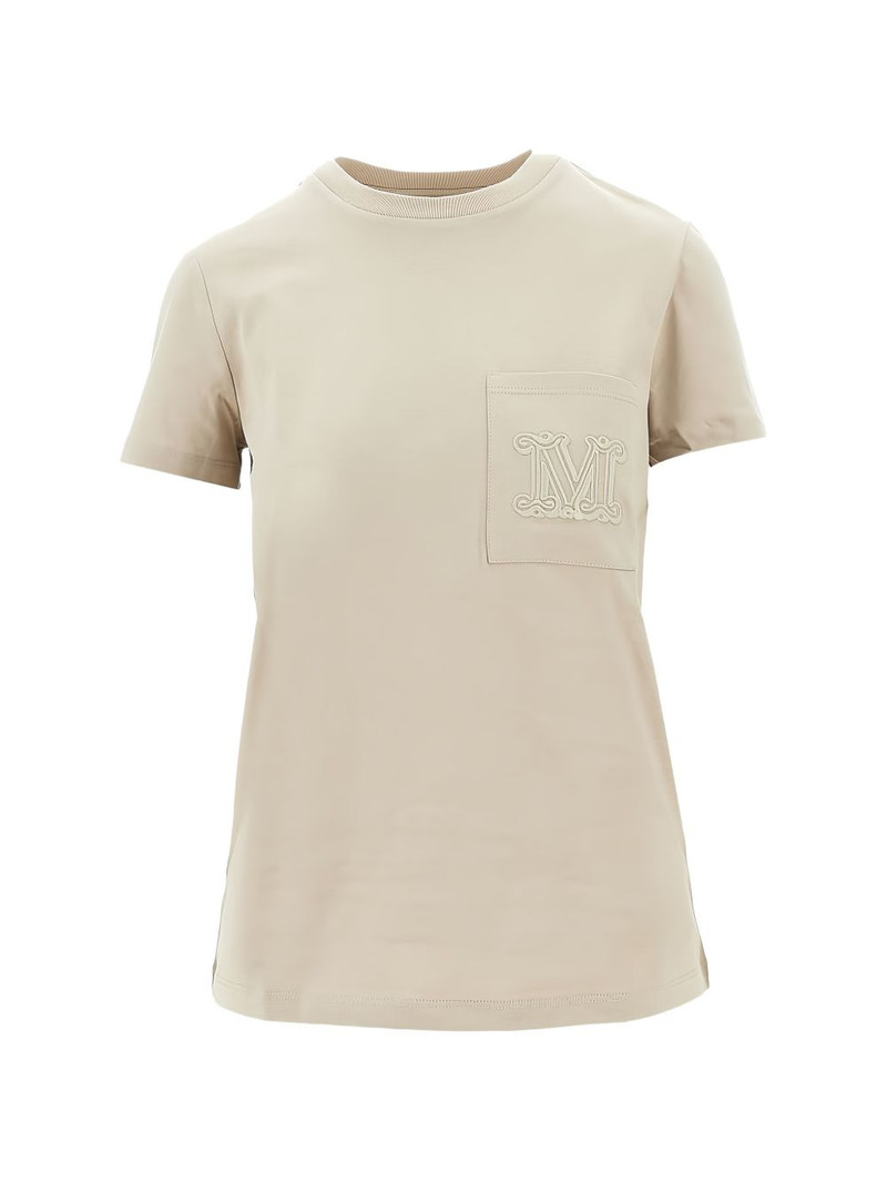 pocket embroidered T-shirt 1