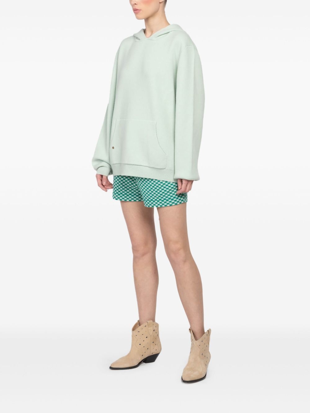cashmere hoodie - 3