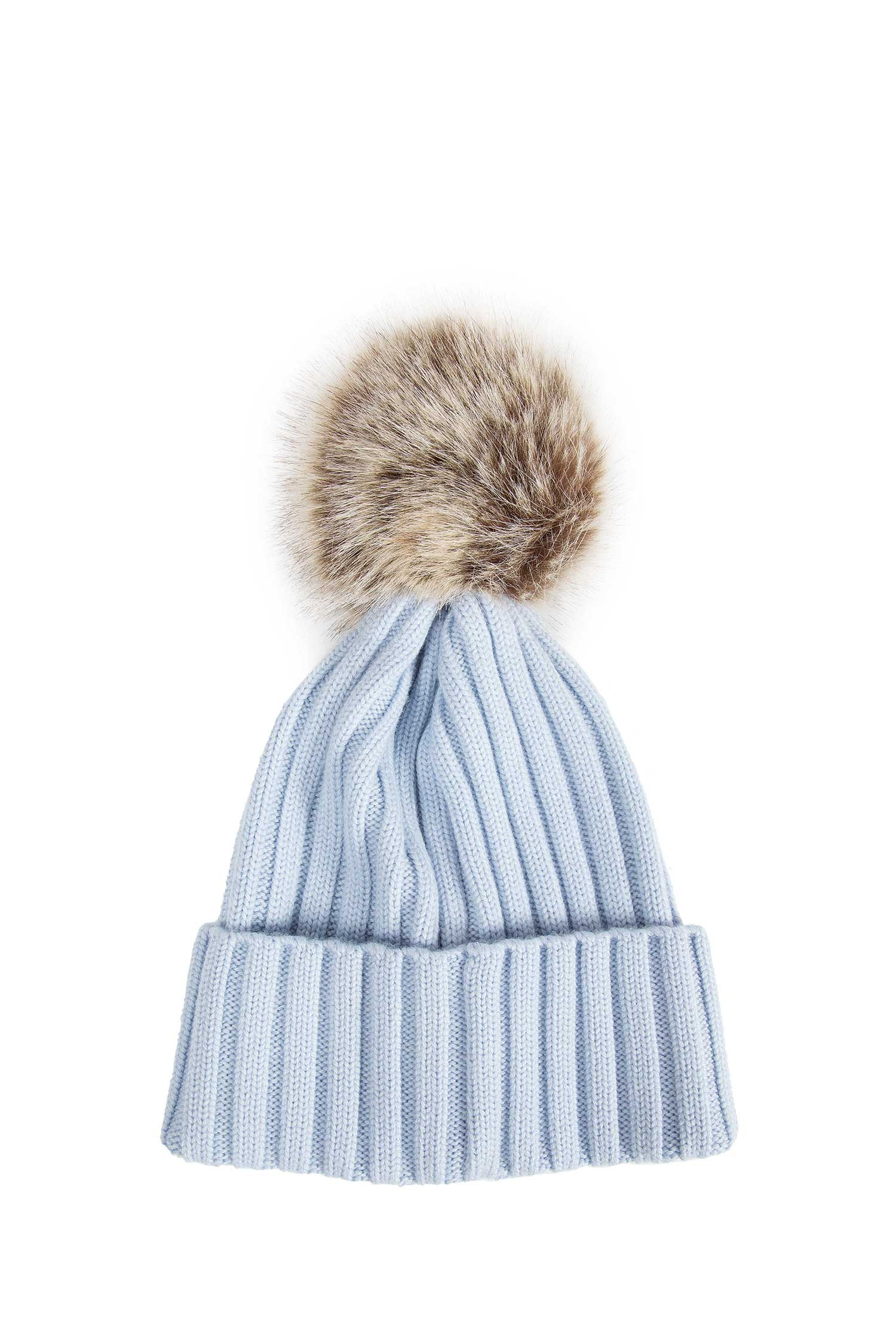 Wool Beanie With Pom Pom - 2