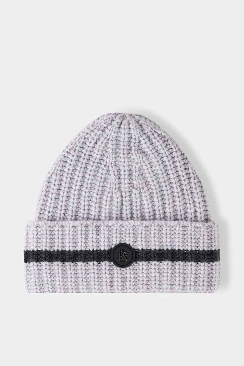 Kilian Knitted cashmere hat in Light gray 1