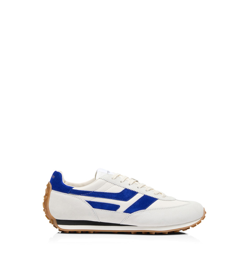 SMOOTH LEATHER AND SUEDE MICK SNEAKER 1