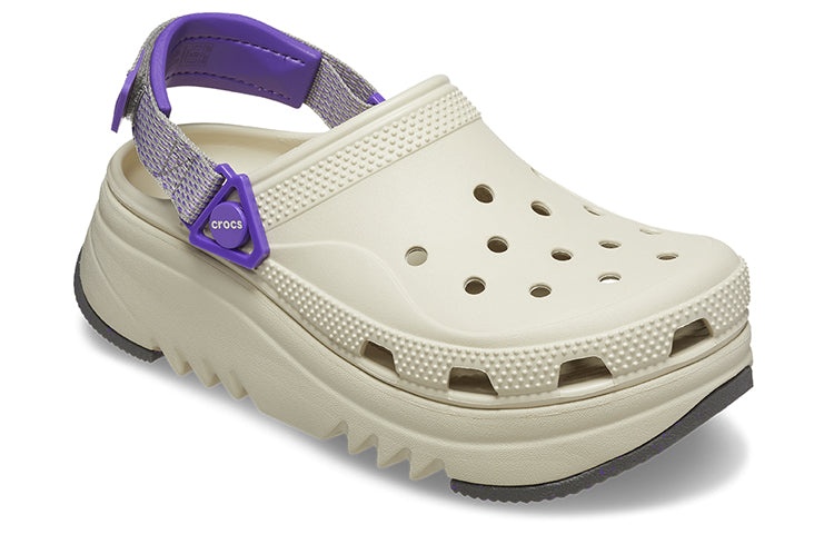 (WMNS) Crocs Classic Hiker Xscape Croslite Clogs 'Beige Purple' 208365-2CF - 4