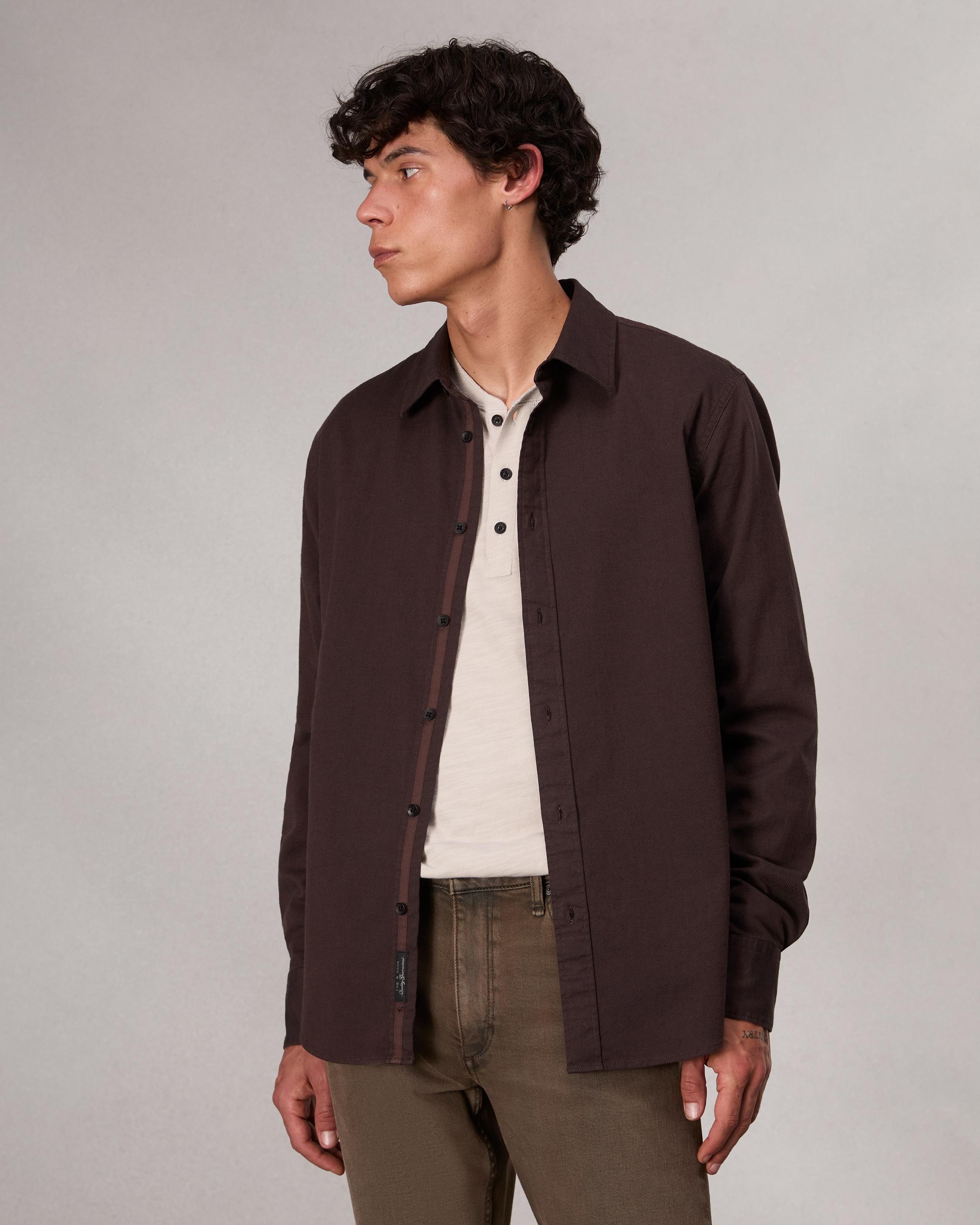 Classic Flame Long Sleeve Henley - 3