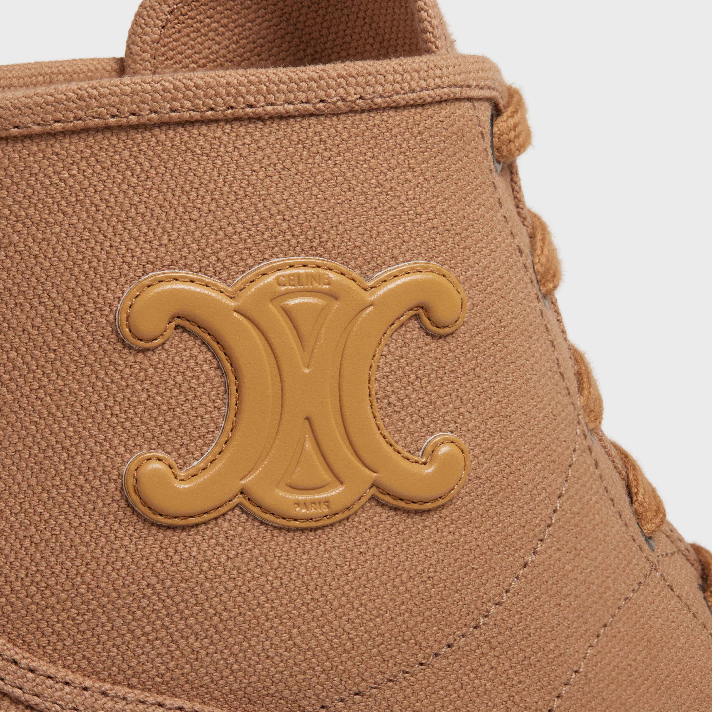 PATAPANS LACE UP BOOT WITH TRIOMPHE PATCH in CANVAS - 5