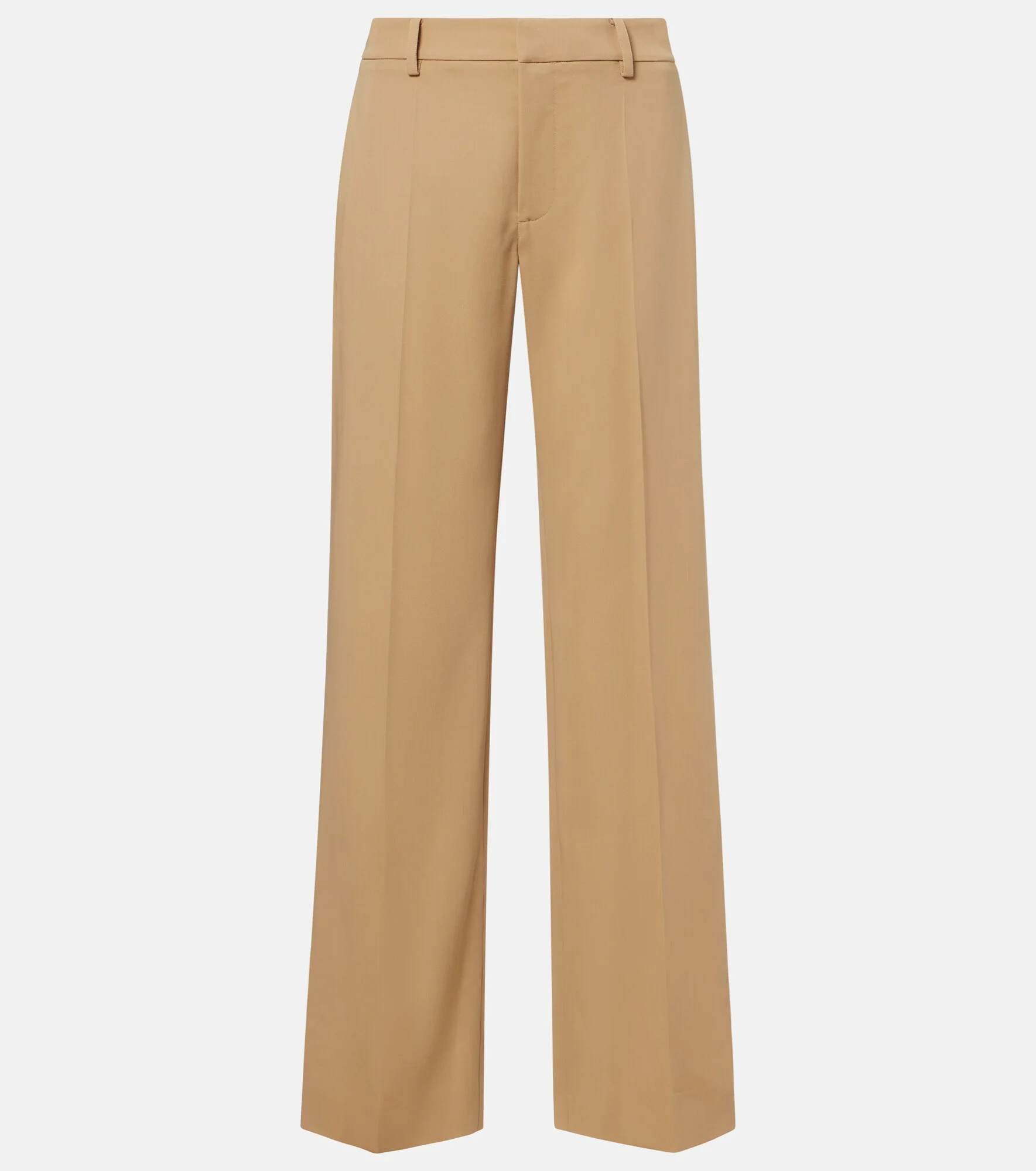 Corrine low-rise wool wide-leg pants - 1