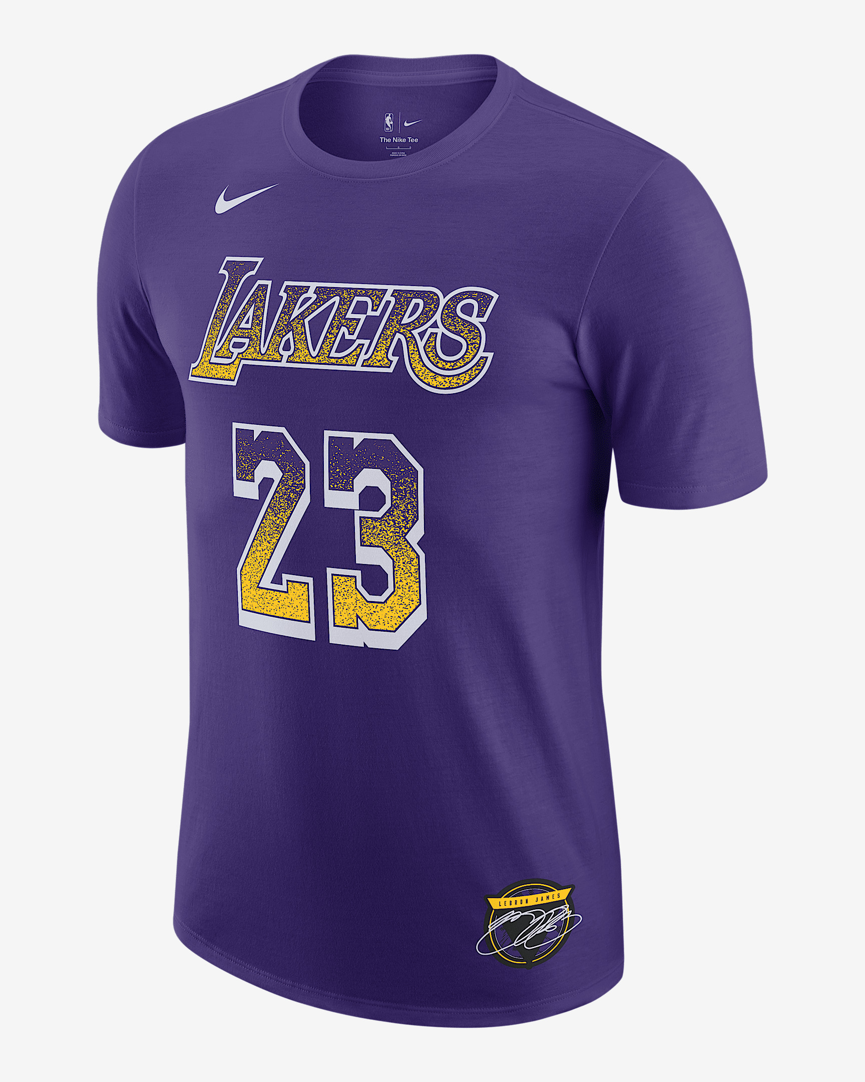 LeBron James Los Angeles Lakers Select Series Men's Nike NBA T-Shirt - 1
