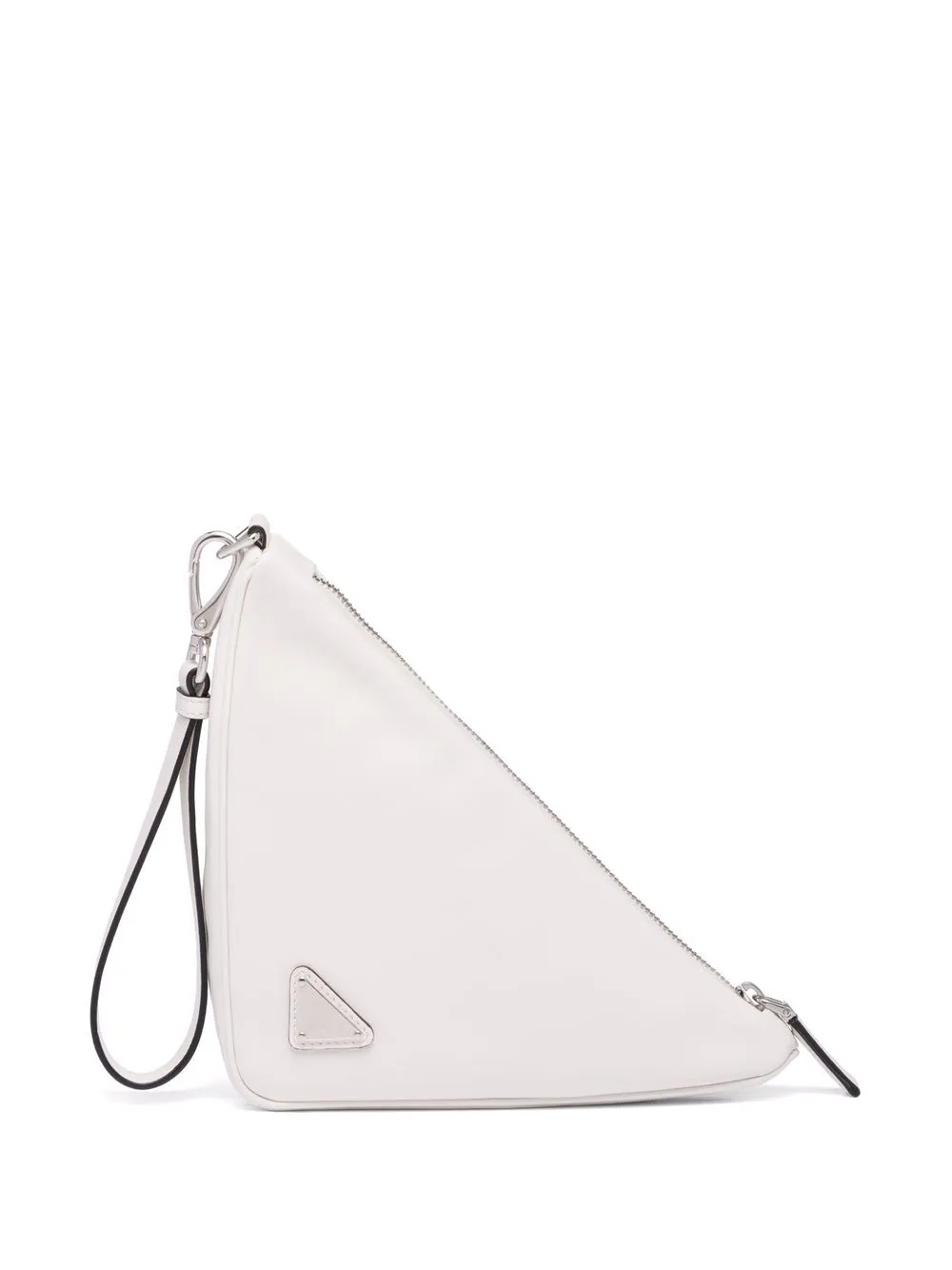 leather triangle pouch - 4