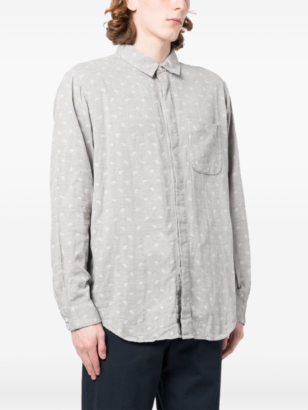 paisley-print shirt - 3