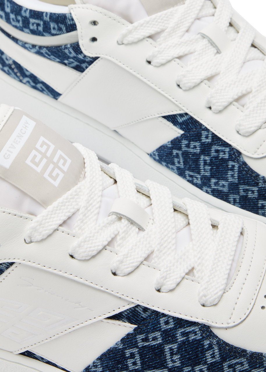 Givenchy G Move Panelled Leather Sneakers - 4