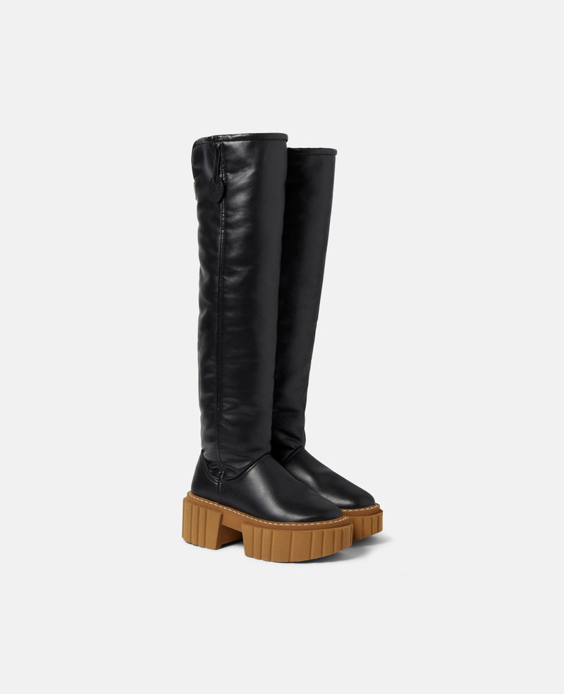 Stella McCartney Over-The-Knee Emilie Teddy Boots outlook