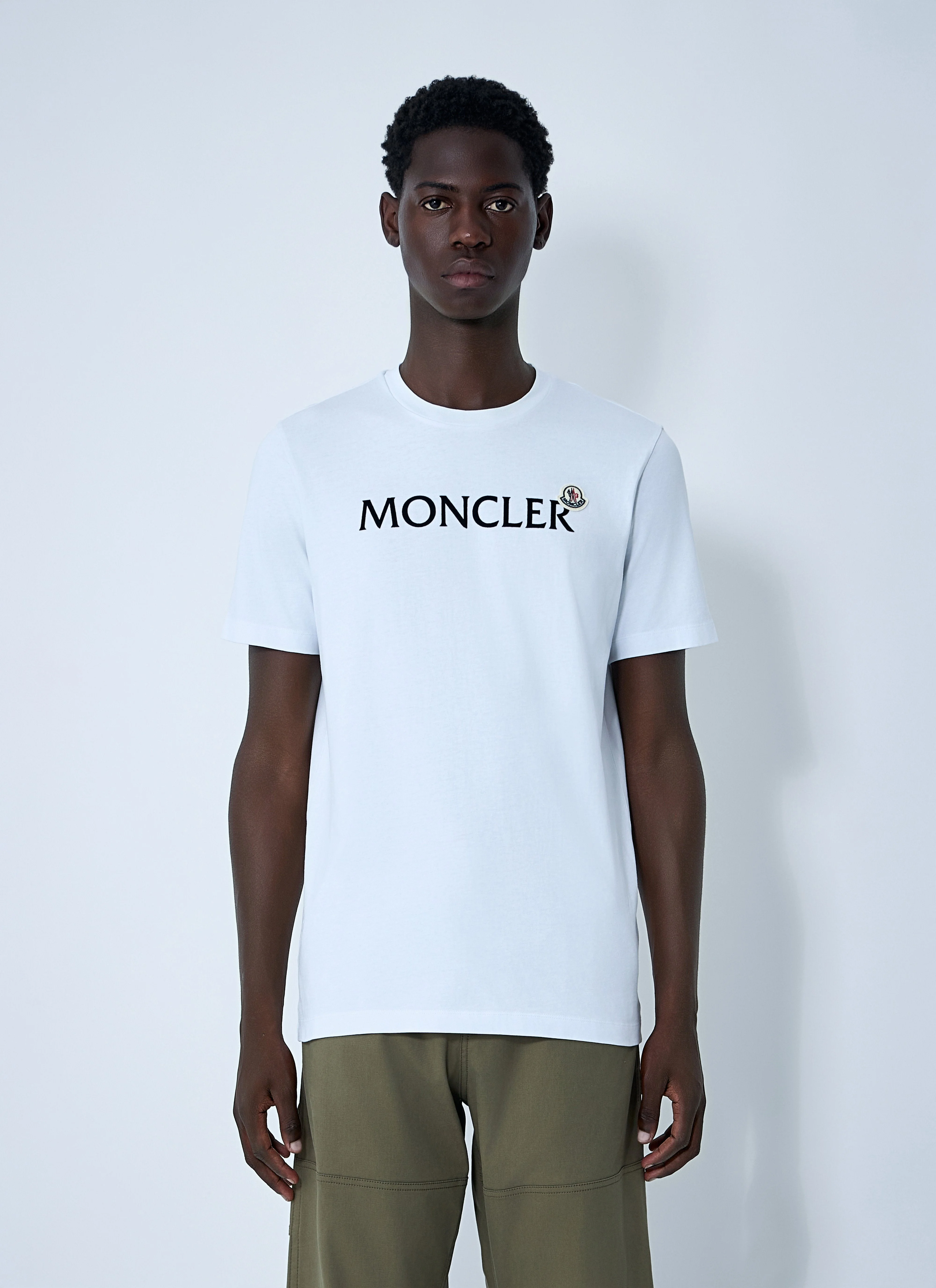 Moncler Men Logo Motif T-Shirt - 1