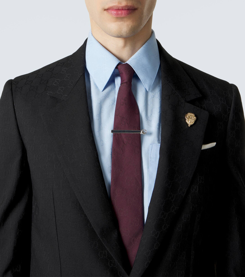 GUCCI Interlocking G 925 sterling silver tie bar outlook