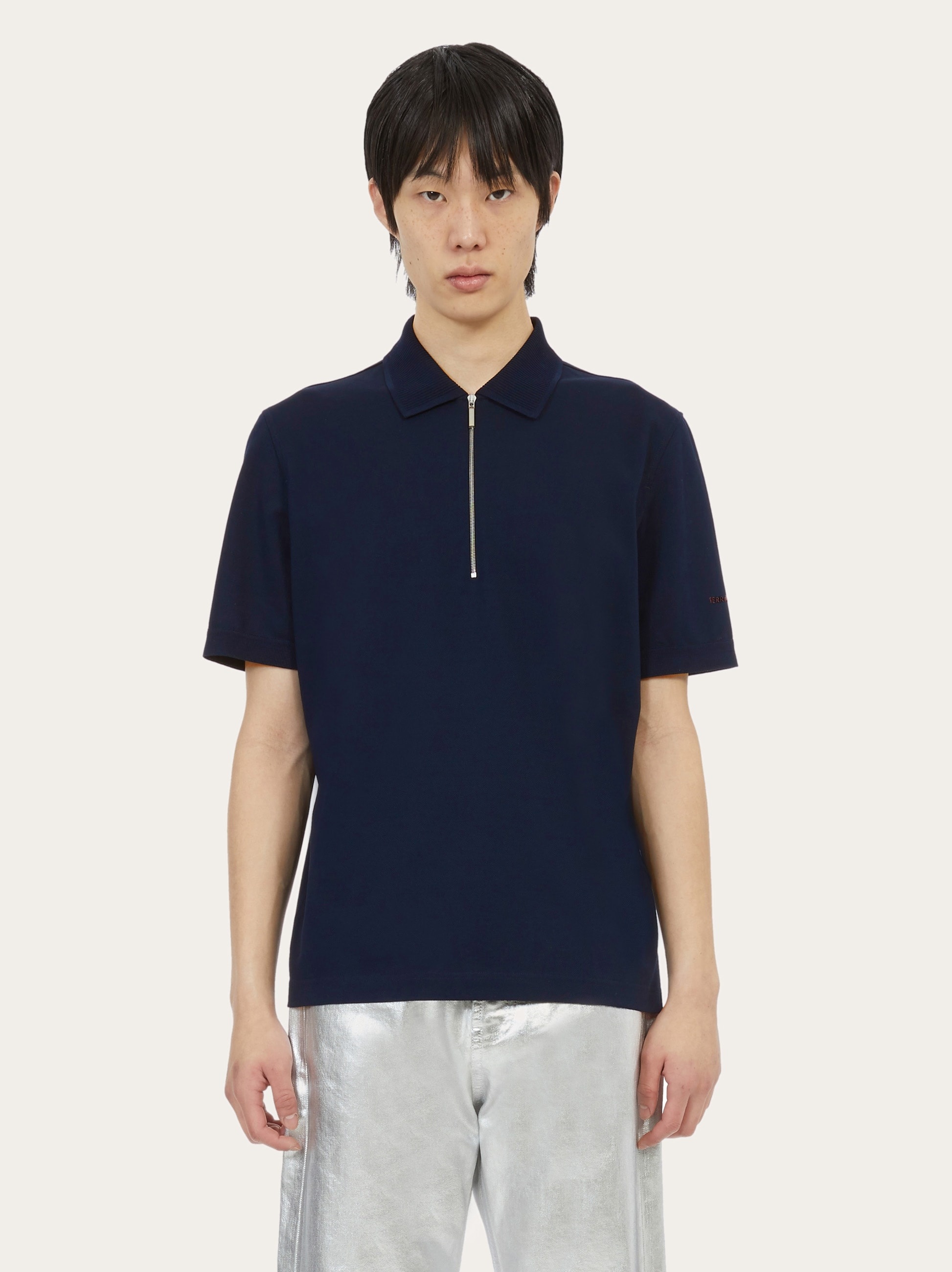 Polo with zip collar - 2