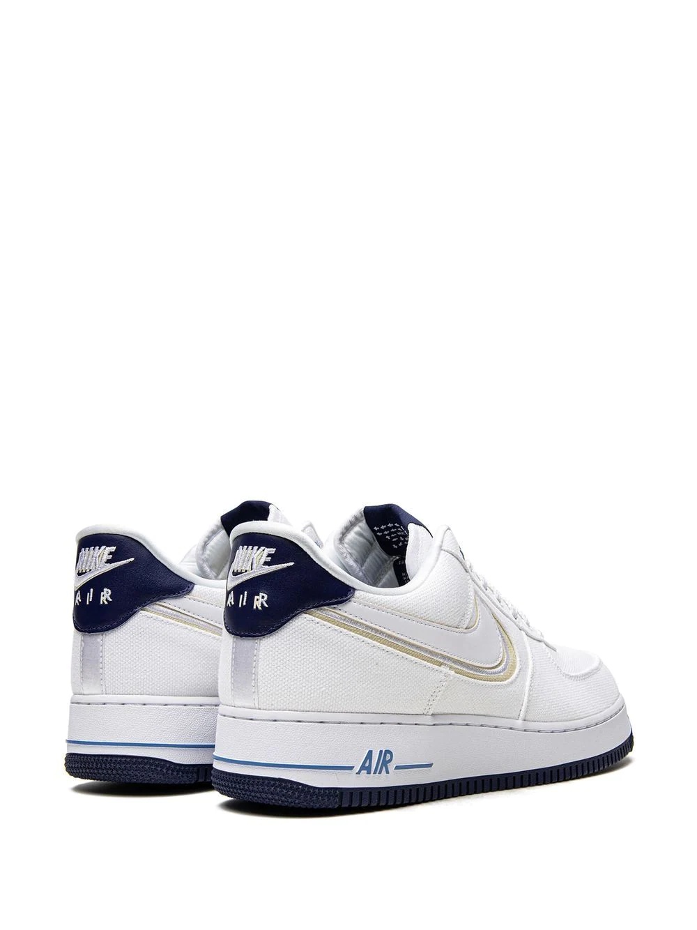 Air Force 1 PRM "White/White Fossil/Blue Void" sneakers - 3