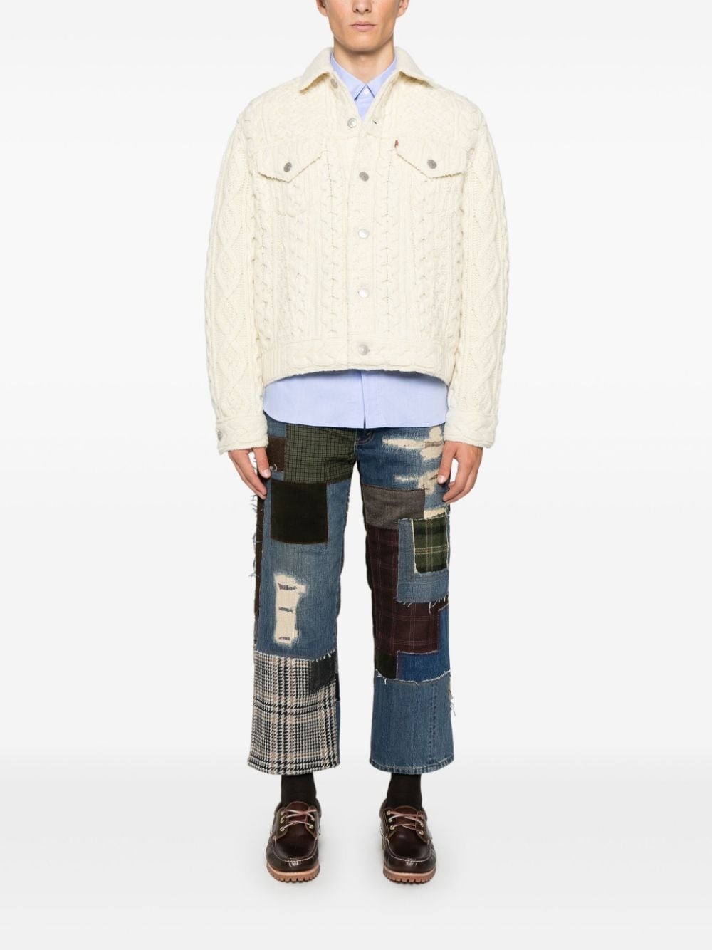 x Levi's® Aran-knit cardigan - 2