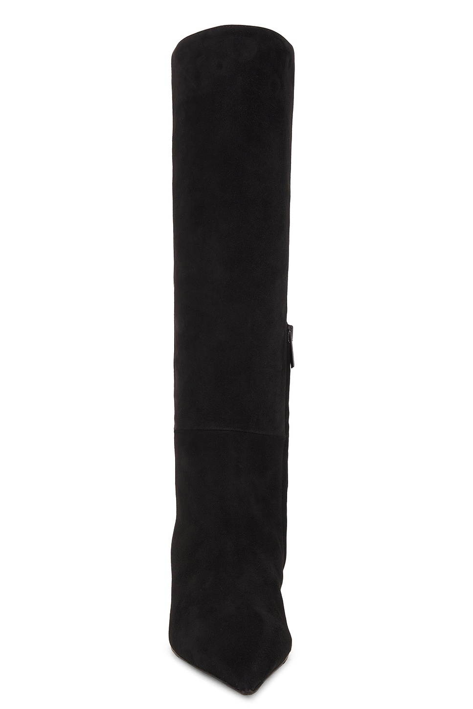 Sharp Suede Knee High Boot - 4