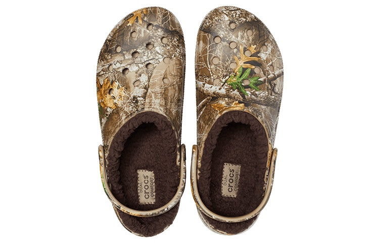 Crocs Classic Lined Realtree Edge Clog 'Brown' 205377-280 - 5