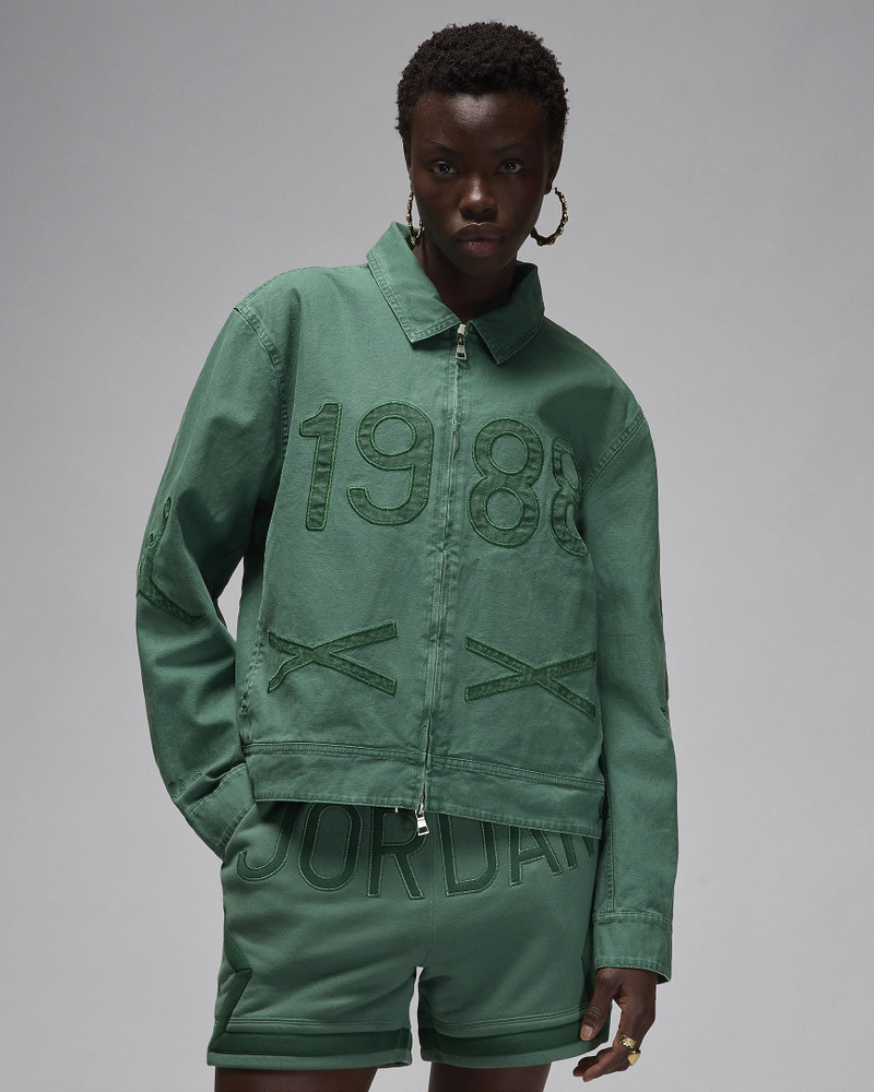 Jordan x Nina Chanel Abney Canvas Jacket 1