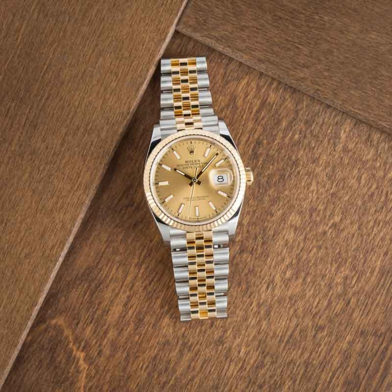 Rolex Datejust 126233 Champagne Dial - 5