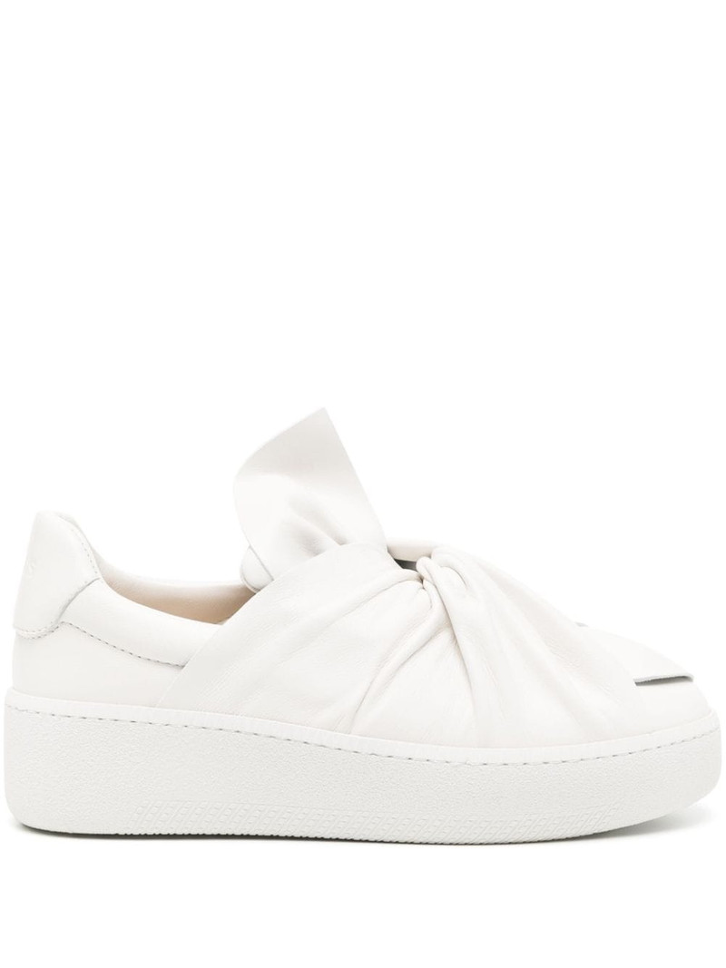 Bee leather sneakers 1
