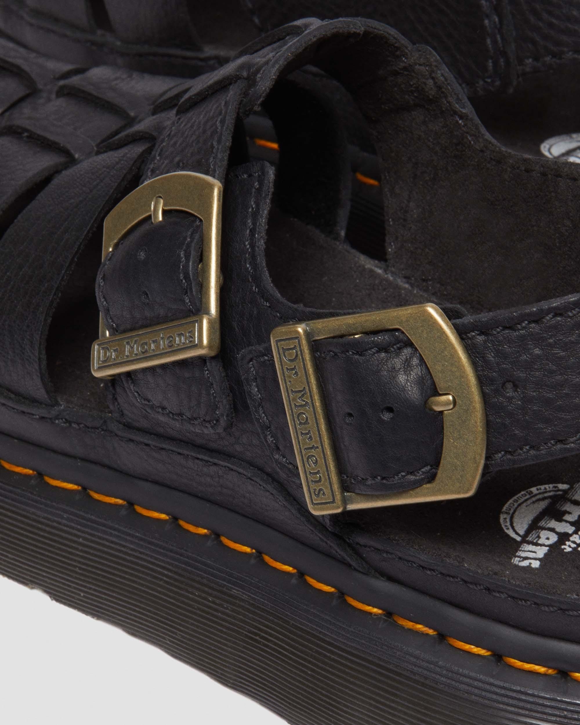 Wrenlie Grizzly Leather Fisherman Sandals - 7