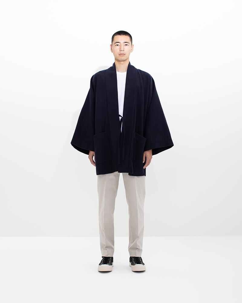 KIYARI COAT (W/L) NAVY - 3
