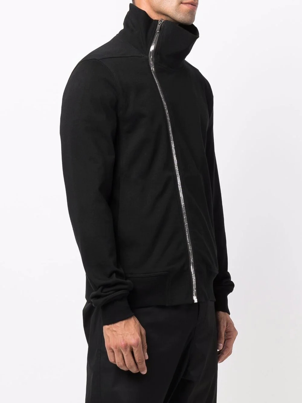 zip-up funnel neck jacket - 3