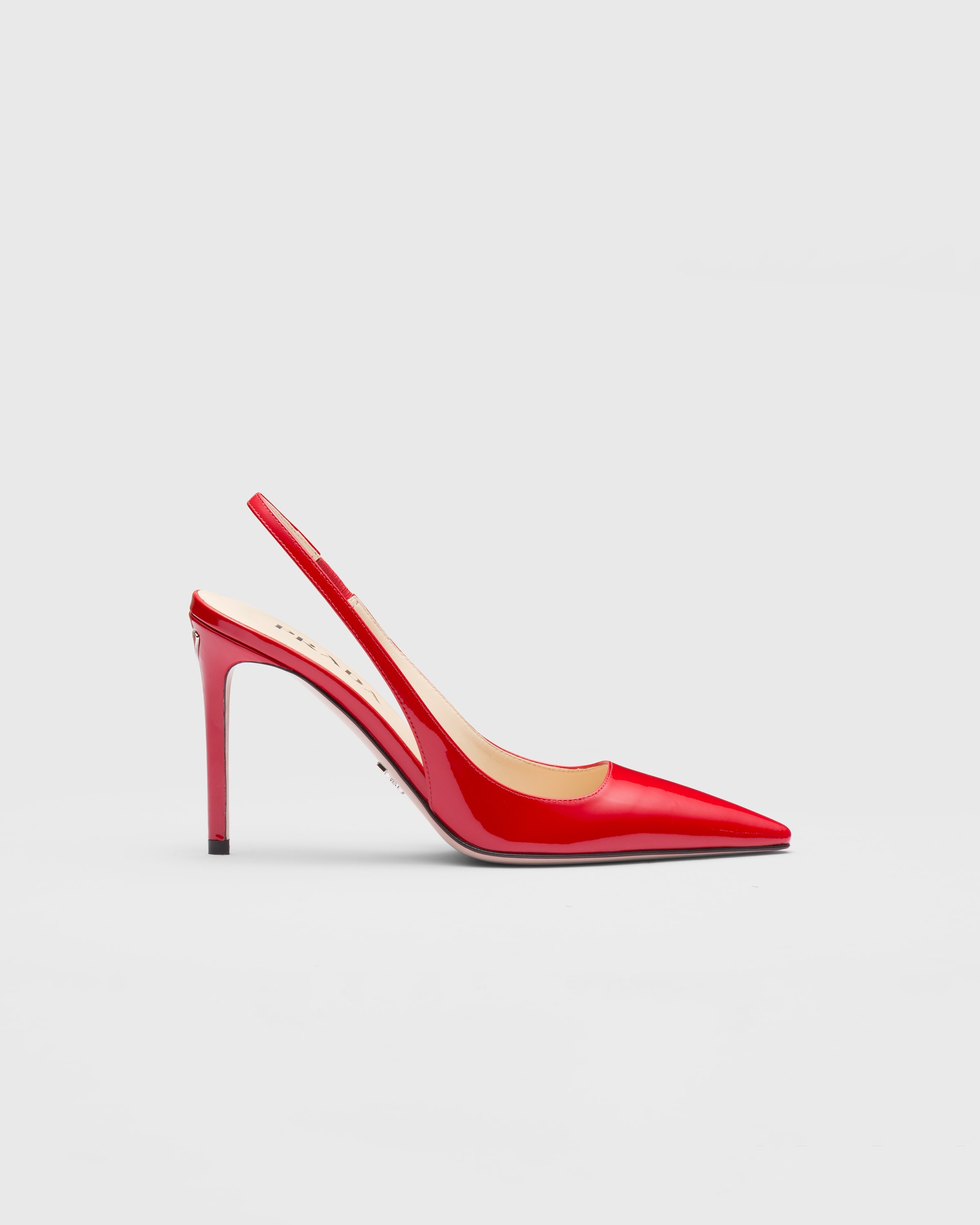Patent leather slingbacks - 2