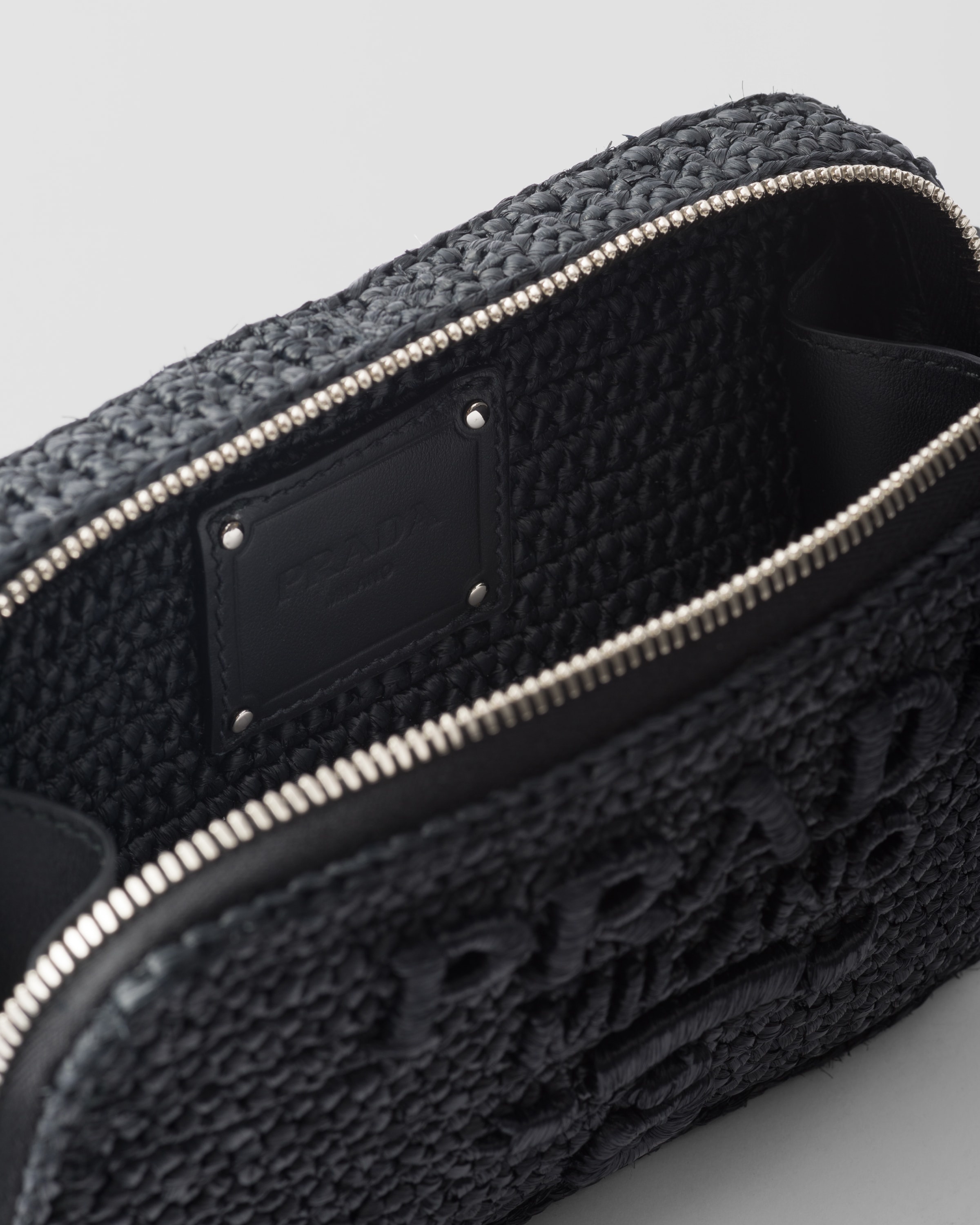 Prada Brique woven fabric bag - 4