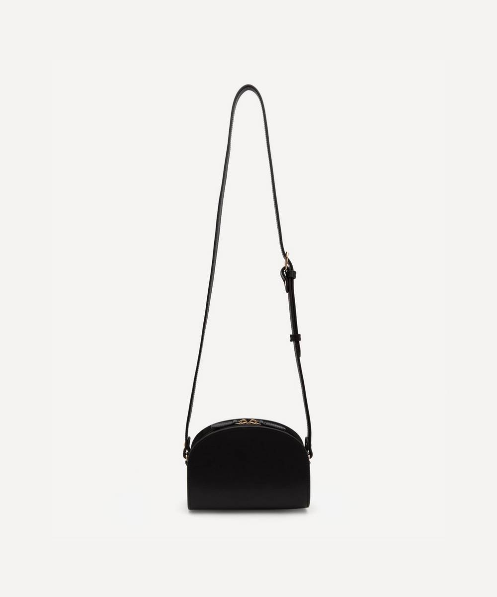 Mini Leather Demi-Lune Bag - 4