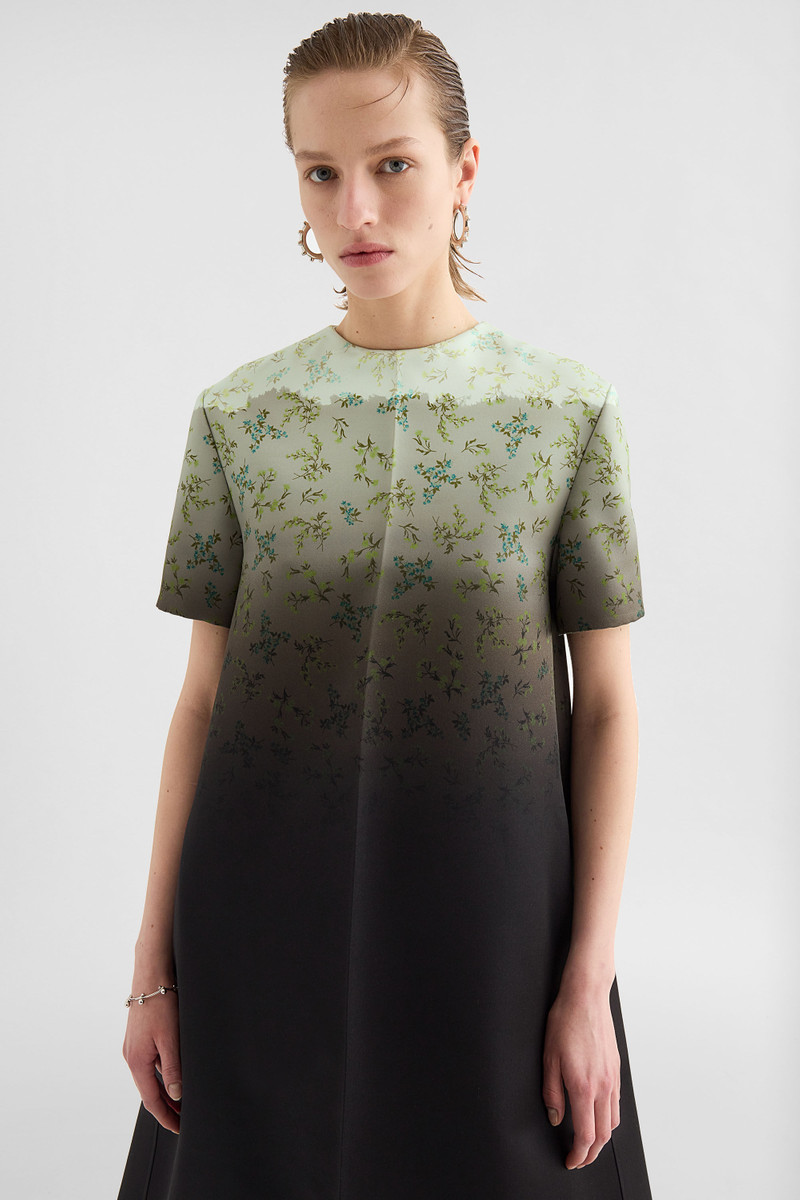 Silk Printed Dress 5