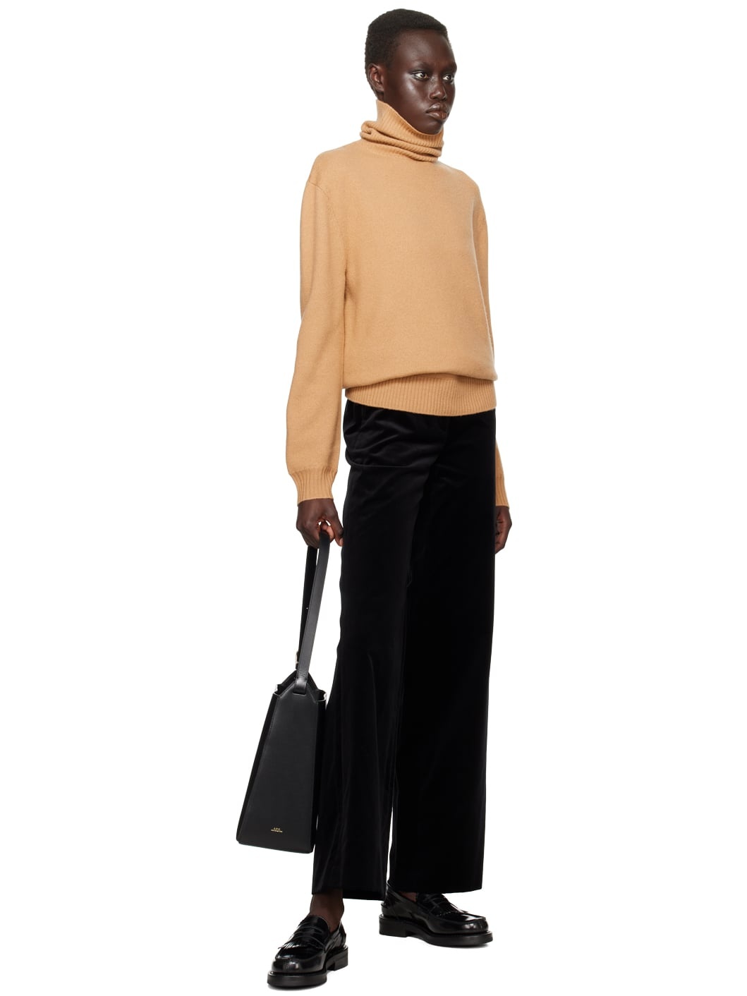 Black Margaret Trousers - 4
