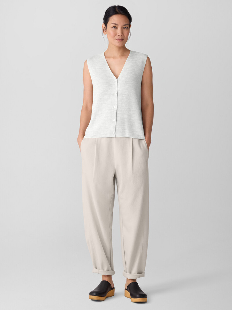 EILEEN FISHER Merino Vest in Regenerative Wool outlook