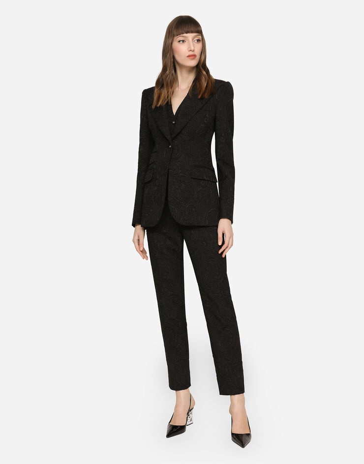 Ornamental jacquard Turlington blazer - 2