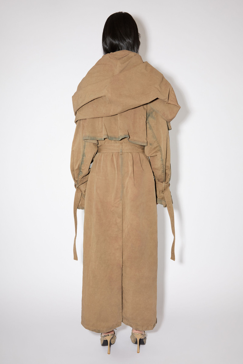 Shawl collar trench coat - Beige 3