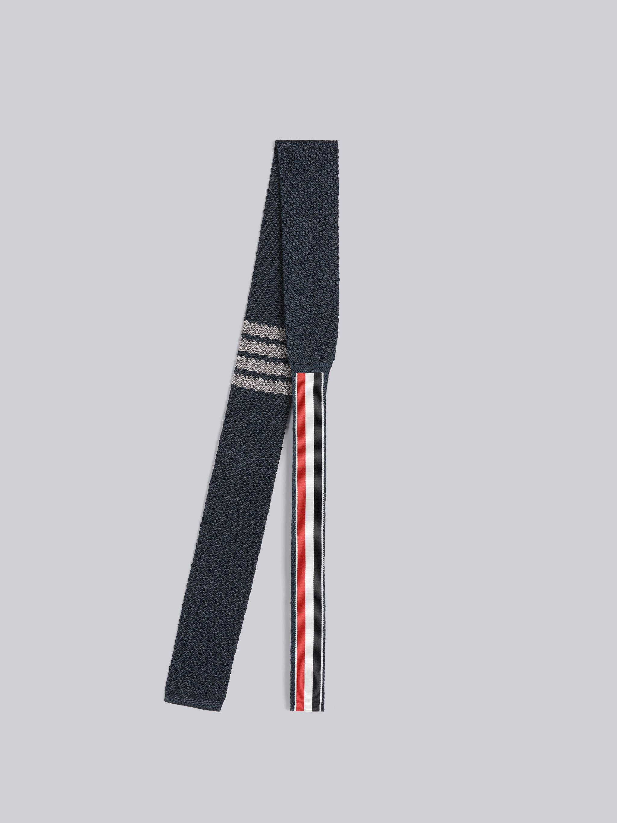 Silk Knit 4-Bar Tie - 3