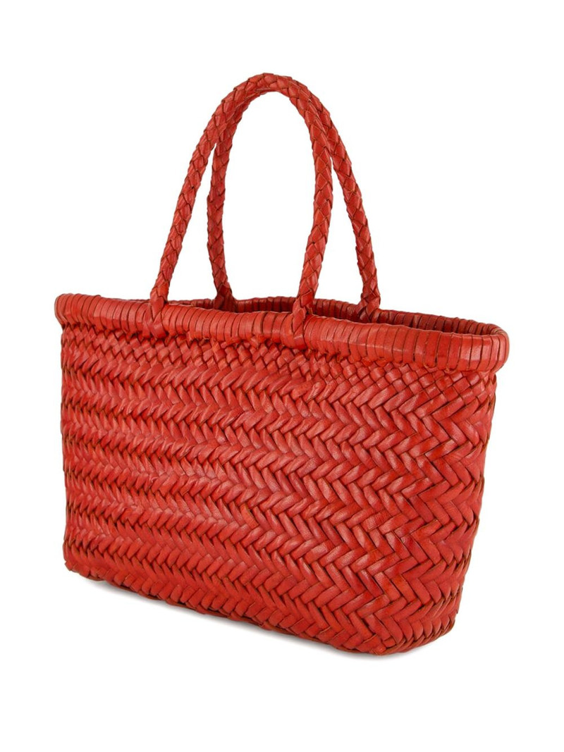woven flat mini tote bag 3